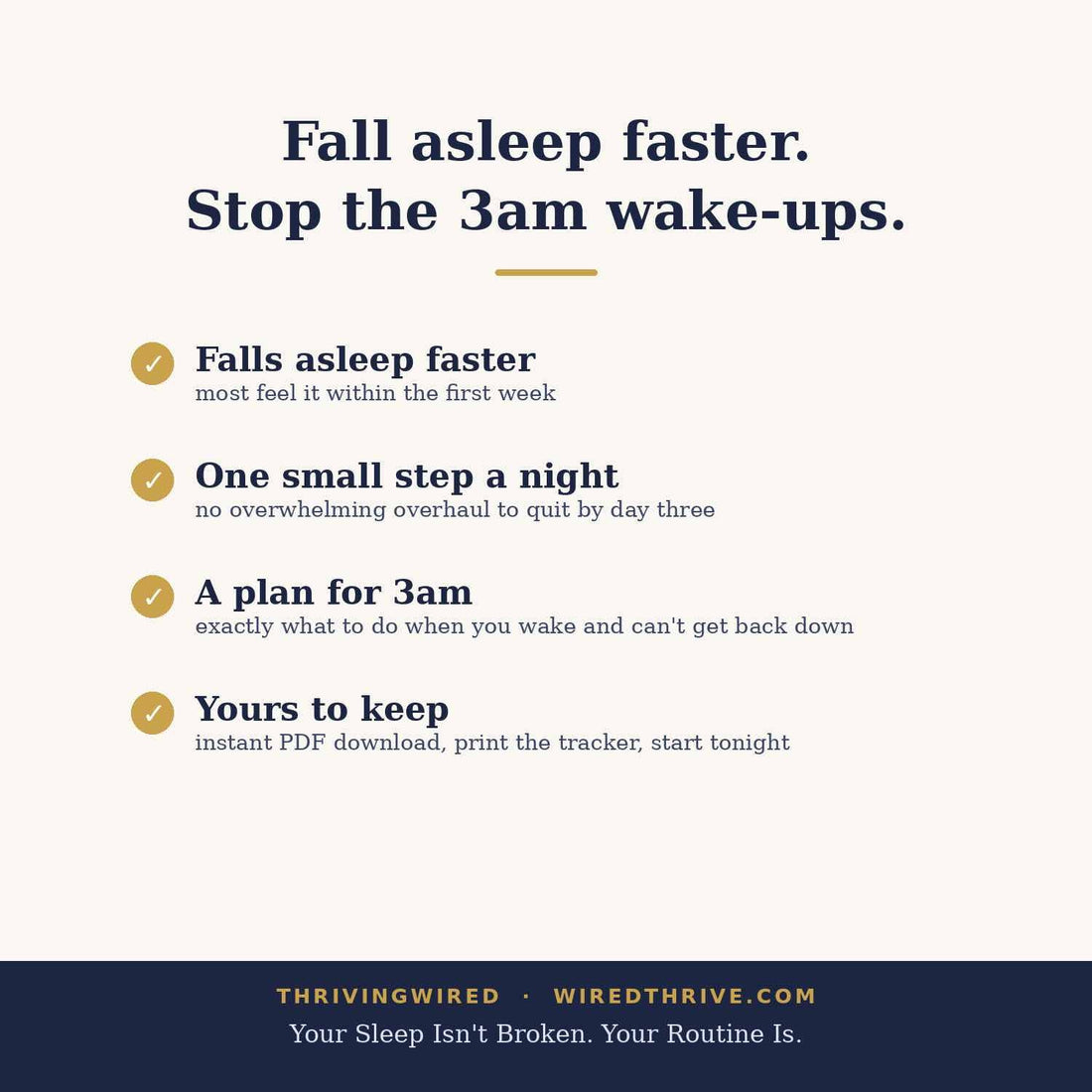 Why Do I Wake Up at 3am Every Night? The Cortisol Explanation - ThrivingWired