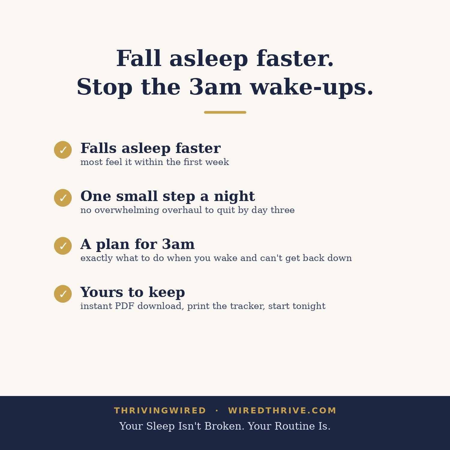 Why Do I Wake Up at 3am Every Night? The Cortisol Explanation - ThrivingWired