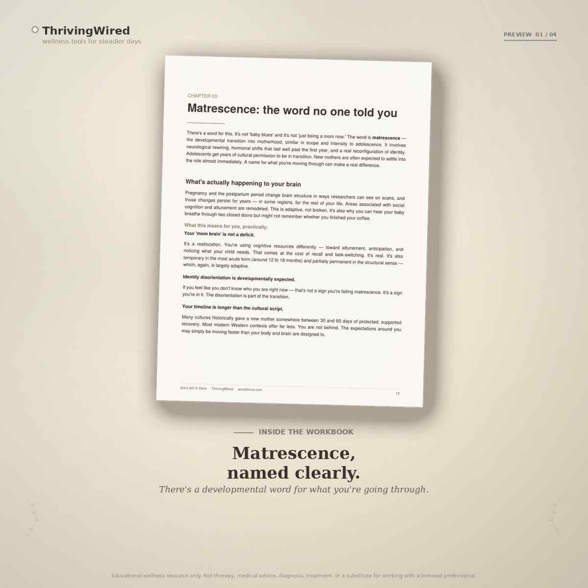 She’s Still In There: A Postpartum Workbook for Finding Yourself After Motherhood - ThrivingWired