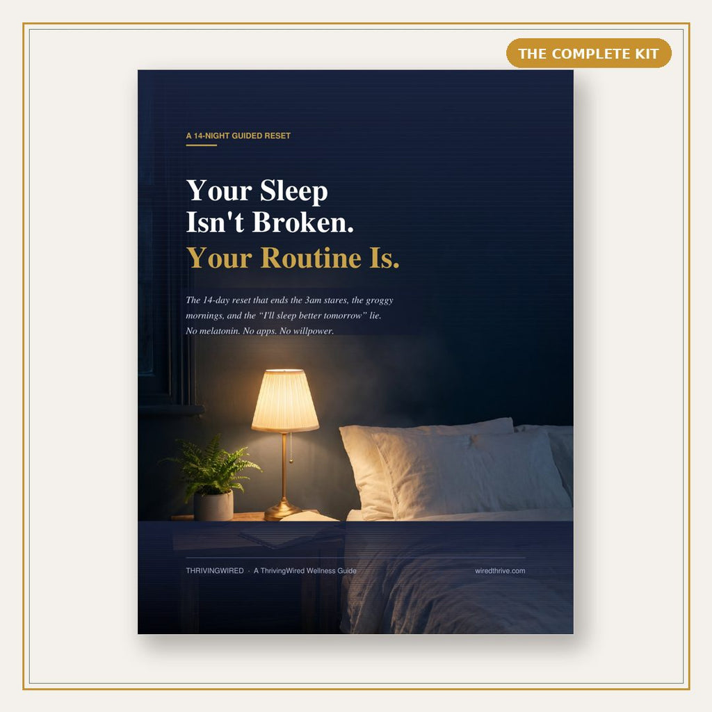 Your Sleep Isn't Broken — The Complete Kit - ThrivingWired